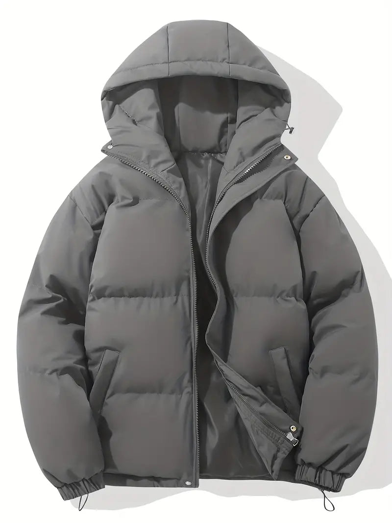 Lässige Daunenjacke mit Kapuze – Herrenjacke – Winter – Normale Passform – Puento Fortade – TP 27 – Essential 0